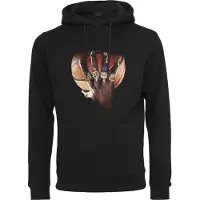 Mister tee Sweat-shirt 'Hail The King' marron / rouille / orange / noir