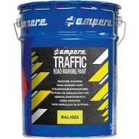 Ampere Peinture de marquage routier Traffic Road Marking Paint 5kg jaune