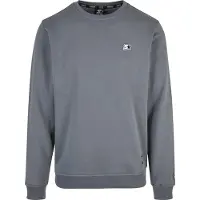 Starter Black Label Sweat-shirt 'Essential' gris argenté / noir / blanc