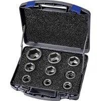 ASW Jeu de douilles 740 KS 9 OL 11 pièces 3/4 pouce hexagonal