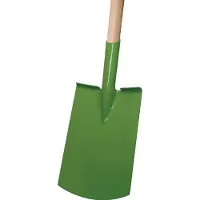 Ideal Bêche dame Rohrdüll laquée vert, importation