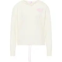 Mymo Pull-over 'Nolie' rose clair / blanc