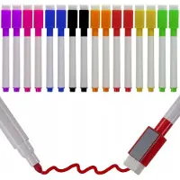 Northio Stylos marqueurs pour images magnétiques - 16 pcs - 8 couleurs