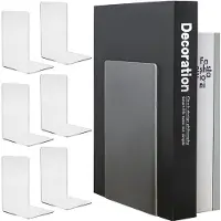 Ruhhy Support de livre en plexiglas - 6 pcs