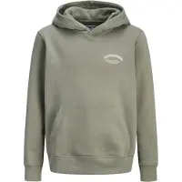 Jack & Jones Junior Sweat 'JJEBrandes' taupe / blanc