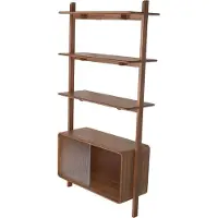 Zuiver Shelf Rise Walnut (90 x 35 x 180 cm)