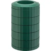 Alessi Porte-Capsules Alessi Plissé Porte Green