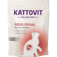 Kattovit Feline Diet Niere/Renal - pour soutenir la fonction rénale - 1,25 kg