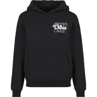 Miss Tee Sweat-shirt 'Good Vibes' noir / blanc