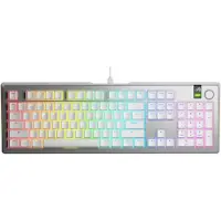 Glorious Gmmk 3 Pro 100% Gaming Keyboard English Blanc,Argenté