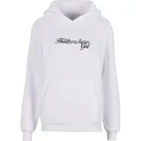 Miss Tee Sweat-shirt 'Heartbreaker Girl' rose / noir / blanc