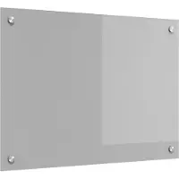 vidaXL Dosseret de cuisine gris clair 70 x 50 cm Verre trempé