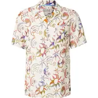 Scotch & Soda Chemise jaune clair / olive / violet / rouge vif