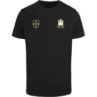 Mister tee T-Shirt 'Portugal' jaune / noir / blanc