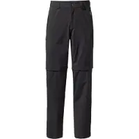 Vaude Farley Stretch Zip Off Ii Pants Noir 46 / Short Homme