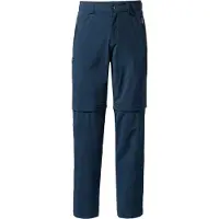 Vaude Farley Stretch Zip Off Ii Pants Bleu 46 / Regular Homme