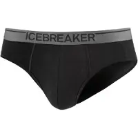 Icebreaker Sous-vêtements de sport gris basalte / noir