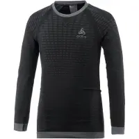 Odlo Evolution Warm Crew Long Sleeve Base Layer Noir 10 Years Enfants