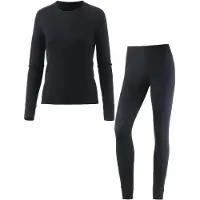 CMP Underwear Dynamic 3y86800 Base Layer Set Noir XL Femme