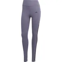 Adidas Optime 3 Stripes Full Length Leggings Violet XS / Regular Femme