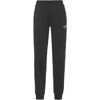 Puma Pantalon de sport 'ESS No. 1' noir / blanc