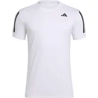 Adidas T-Shirt fonctionnel 'Club Fleece' noir / blanc