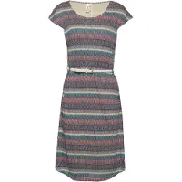Ragwear Robe mi-longue de - Lilithe - XS - M - pour Femme - multicolore - Taille XS