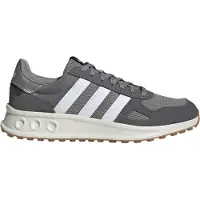 Adidas Baskets basses 'Run 84' gris foncé / blanc