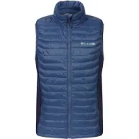 Columbia Powder Pass Hybrid Vest Bleu M Homme