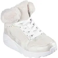 SKECHERS Uno Lite Comfurt Collar Trainers Blanc EU 35 Garçon