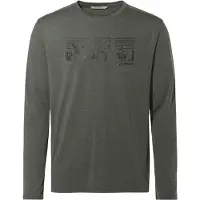 Vaude Rosemoor Ii Long Sleeve T-shirt Vert M Homme