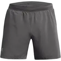 Under Armour Pantalon de sport 'Launch 5' gris / blanc