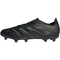 Adidas Bottes de football Homme Predator League Electric Stealth Pack FG/MG Terrain Ferme/Terrain Mixte Core Black/Carbon/Lucid Lemon