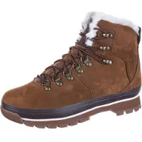 Timberland pour femme. TB1A2KE7F131 Bottes en cuir Euro Hiker marron (37 W), Plat, Lacets, De plein air
