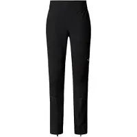 The North Face - Pantalon de ski de randonnée déperlant et respirant - W Dawn Turn Pant TNF Black pour Femme en Silicone - Taille 38 - Noir