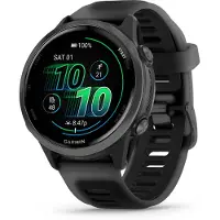 Garmin - Montre connectée - Forerunner 570 42mm Black en Titane - Noir