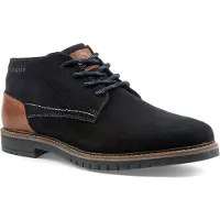 Bugatti Bottines pour hommes 331-8373H-1400 bleu foncé 45