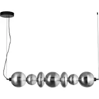 Lyora Suspension Bally Verre fumé horizontal