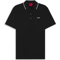HUGO T-Shirt 'Dinoso' noir / blanc