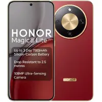Honor Magic 8 Lite 5G 17,2 cm (6.79") Double SIM hybride MagicOS 9.0 USB Type-C 8 Go 512 Go 7500 mAh Marron
