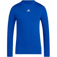 Adidas Techfit Long Sleeve T-shirt Bleu M / Regular Homme