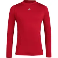 Adidas Techfit Cold.rdy Long Sleeve T-shirt Rouge M / Regular Homme