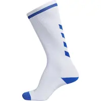 Hummel Chaussettes de sport bleu roi / blanc