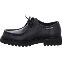 Mephisto Chaussure à lacets 'Schnürschuh Herren Peppo Echtleder in dunkelblau' marron