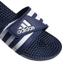 Adidas Mule 'Adissage' bleu nuit / blanc