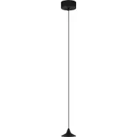 Nova Luce Suspension Dro Design élégant noir