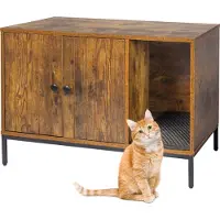 Relaxdays Katzenschrank (Bac à litière fermé)