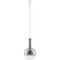 Nova Luce Suspension Nostos verre fumé