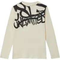 s.Oliver T-Shirt écru / noir