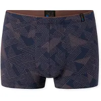 Schiesser Boxers 'Long Life Soft' bleu foncé / bronze